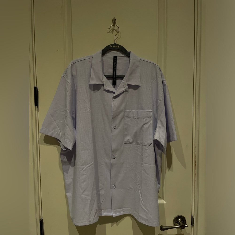 Lululemon lavender button down